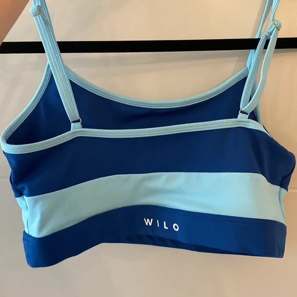 WILO Blue Sports Bra - Picture 2 of 3